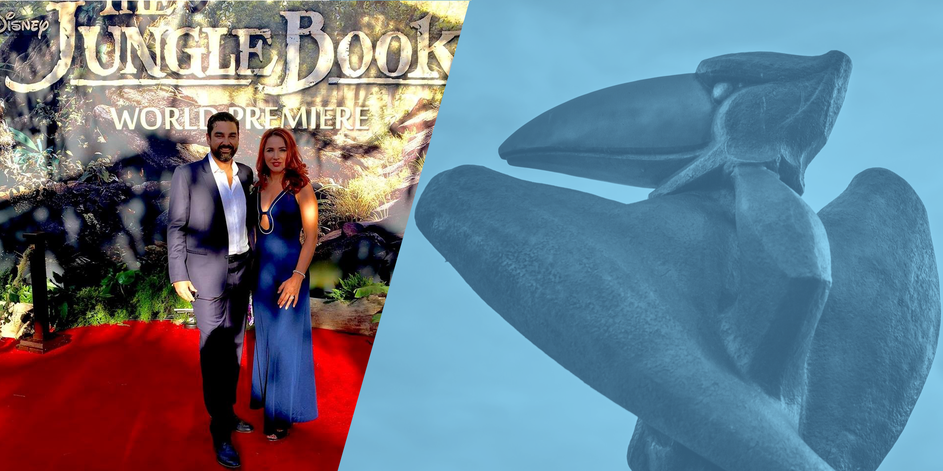 Barry Noel St. John participating in the Jungle Book red carpet