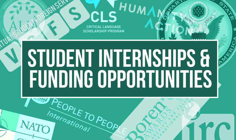 Student Internships and Funding Opportunities