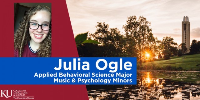 Julia Ogle with text 