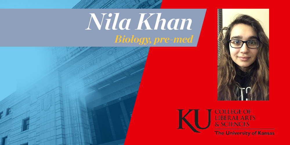 Nila Khan: Taking the Pre-Med Track | KU College Stories