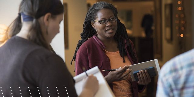 Cécile Accilien is an associate professor of Haitian studies and director of the Institute of Haitian Studies in the Department of African and African-American Studies