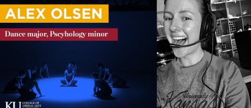 Alex Olsen: Dance major, Psychology minor