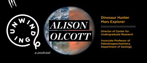 Illustration for Unwinding Podcast's Episode with Dr. Alison Olcott