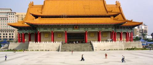 A traditional building in Taipei