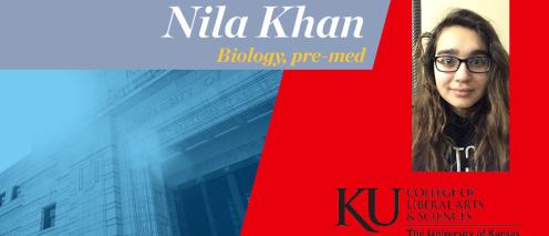 Nila Khan. Biology, pre-med.