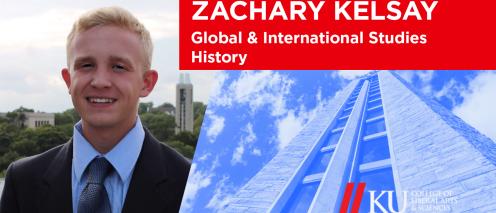 Zachary Kelsay. Major: Global and International Studies, History