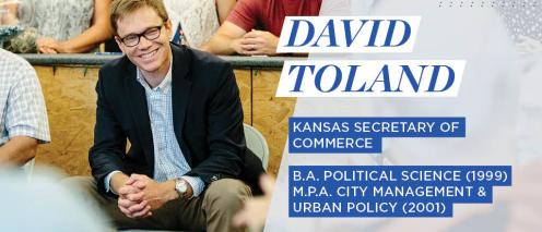 David Toland. Kansas Secretary of Commerce