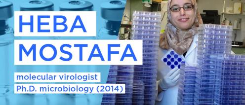 Heba Mostafa molecular virologist Ph.D. microbiology (2014)