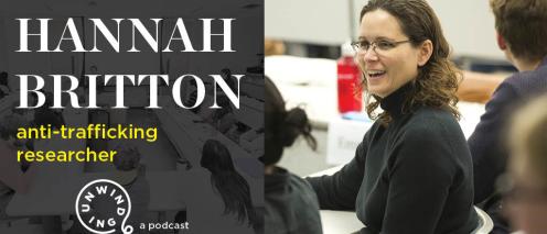 Unwinding podcast's cover for the episode featuring Hannah Britton