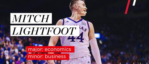 Mitch Lightfoot. Economics major, business minor