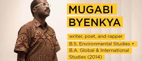 Mugabi Byenkya. writer, poet, rapper