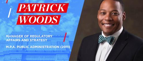 Patrick Woods. Manager of Regulatory Affairs and Strategy