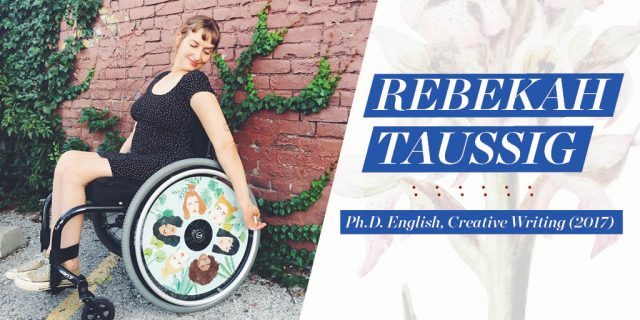 Rebekah Taussig, PhD English, Creative Writing (2017)