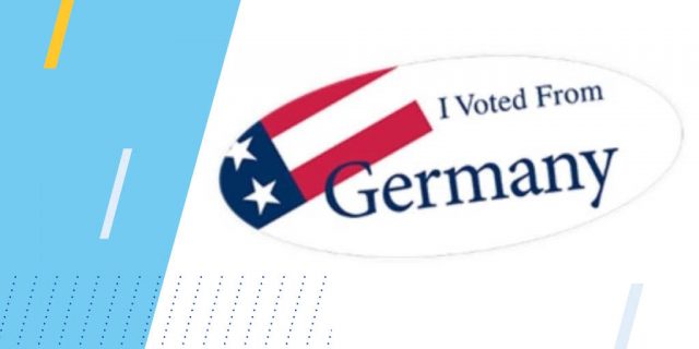 I voted from Germany