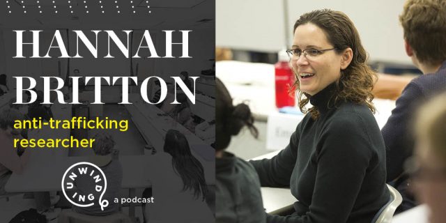 Hannah Britton, anti-trafficking researcher
