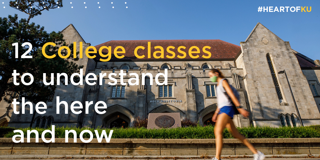 12 College classes to understand the here and now